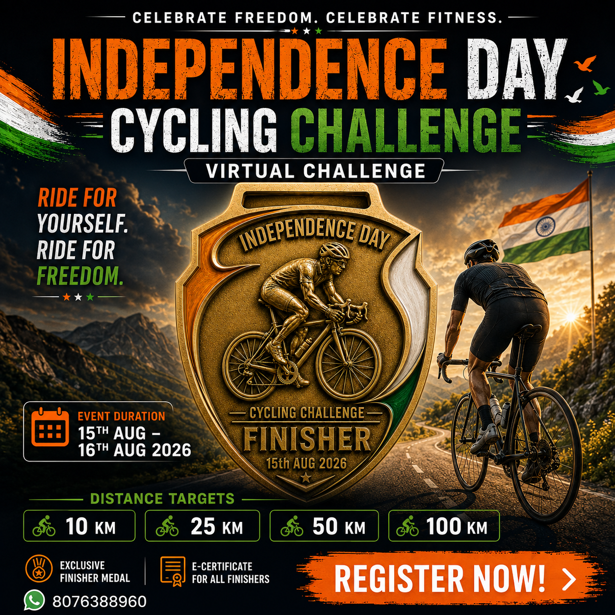 Independence Day Cycling Challenge 2026