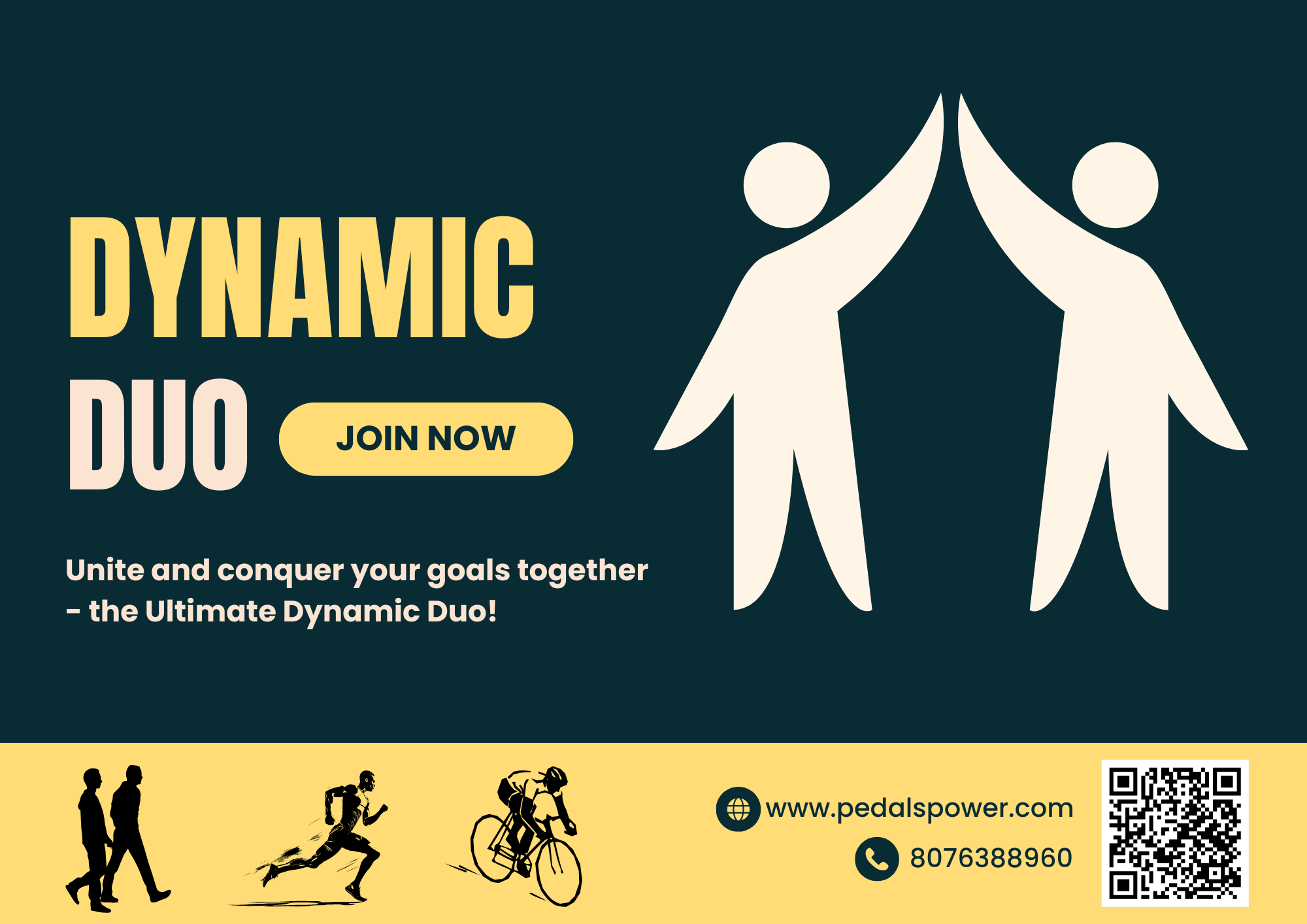 Dynamic Duo – Pedals Power